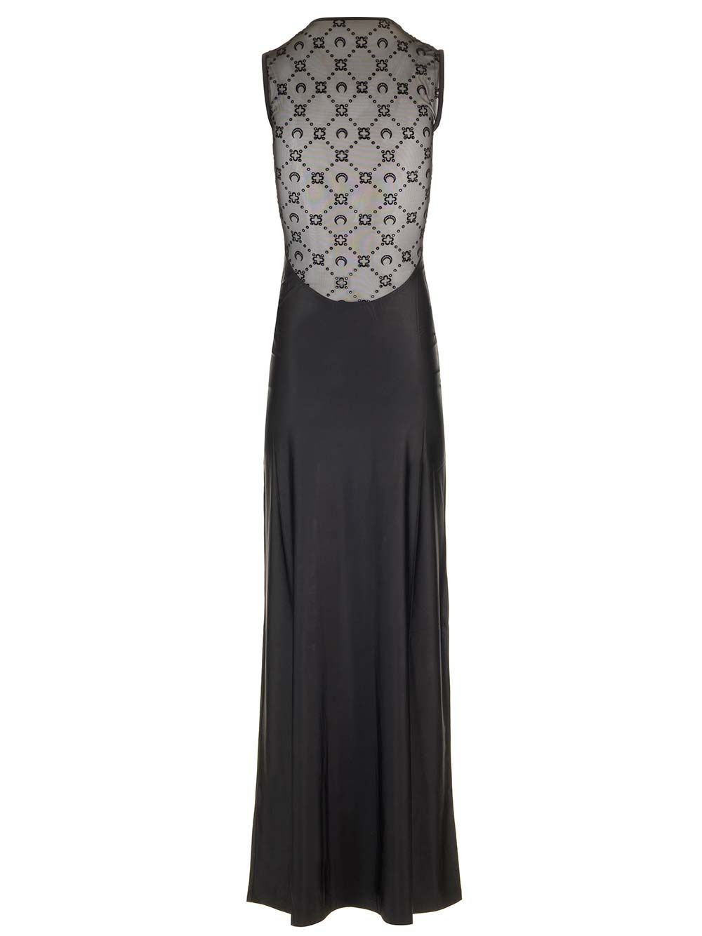 Marine Serre Jersey Midi Dress Dresses - Black | 75c42855096ec586d892fea2638583a5f16fe9b8