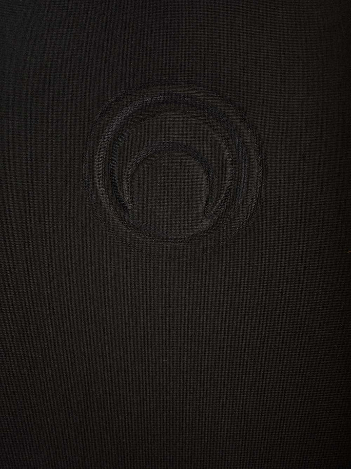 Marine Serre Jersey Midi Dress Dresses - Black | 0054cfc580920de01c7bb096d08c72b53edf8b2e