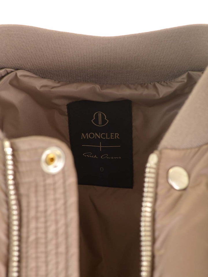 Moncler X Rick Owens Megapenta Coats - Beige | ef450a649f0076899258b4926088e5a3a5357eff