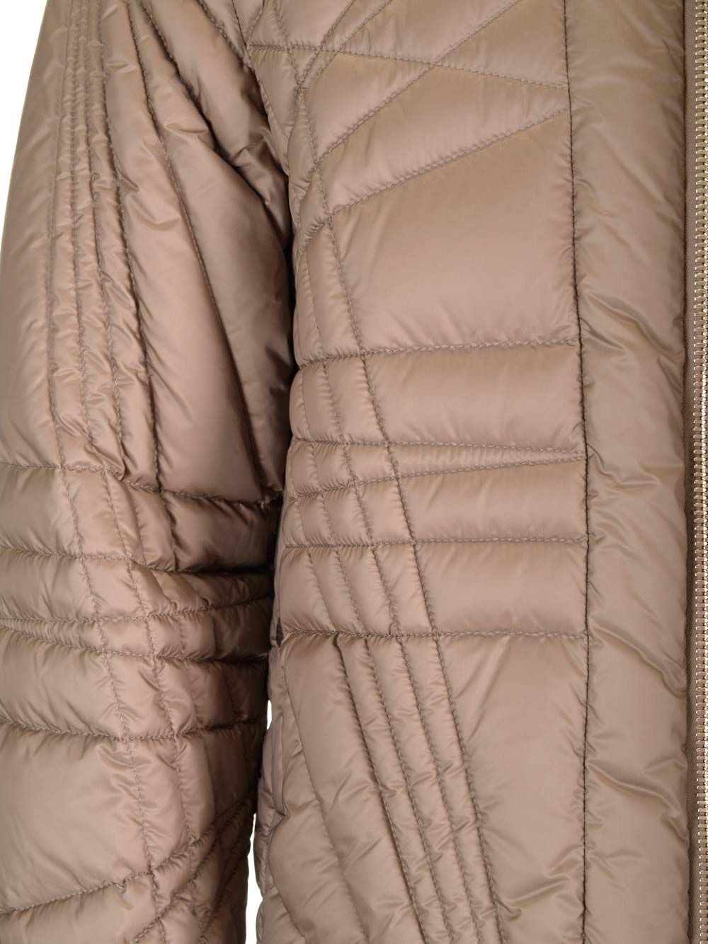 Moncler X Rick Owens Megapenta Coats - Beige | cdf6573d0744fead3ae4866886bb674cd8f4443c