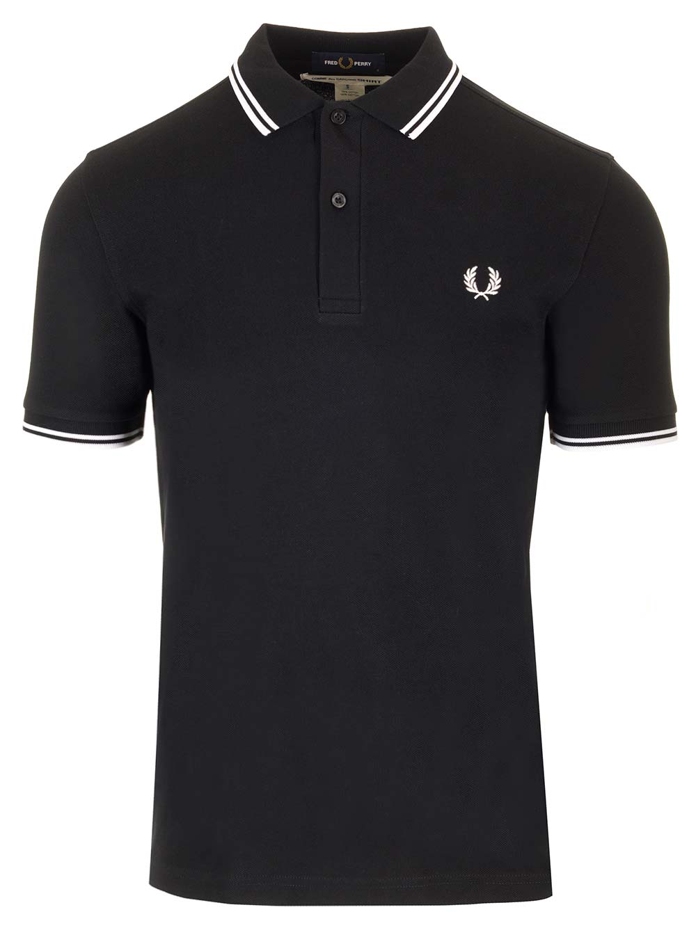 Comme Des GarçOns Shirt Comme Des Garçons Shirt X Fred Perry Polo shirt - Black | 79f4156ed3d72189d1928c8bc850b994d4170bc3
