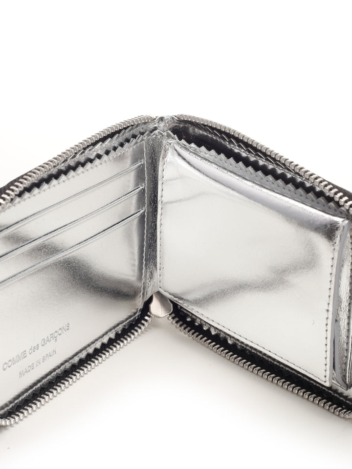 Comme Des Garcons Wallet Black Leather Wallet Wallets - Black | 8ef313bc1778e5f359e3845008c6f6081b40b69f