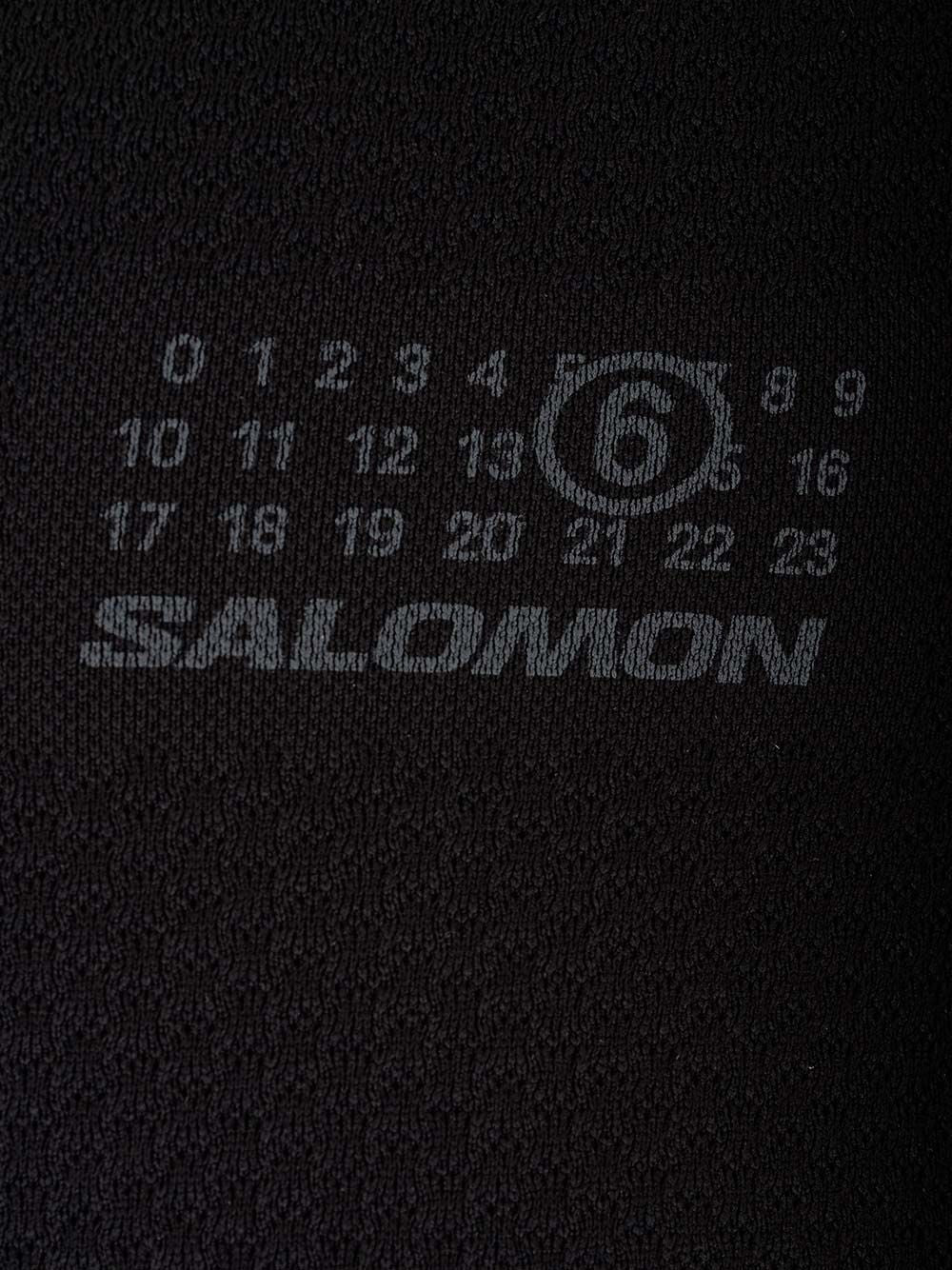 Mm6 Maison Margiela Mm6 X Salomon Gore-Tex Long Sleeve T-Shirt Knitwear - Black | 0bbf9764d9ca71bd752c4cf7923bb734bceba326