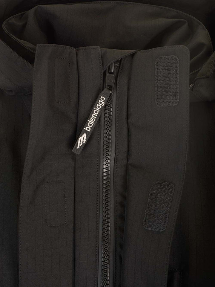 Balenciaga 3b Sports Icon Jackets - Black | 423cfa91498310df0bd178b8d4a0c50602596c0a