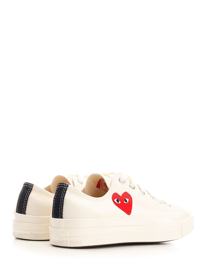 Comme Des Garcons Play Chuck Taylor All Star Sneakers - White | 9420a76b88ce71ed5f18a1a215bff102a7c9e771