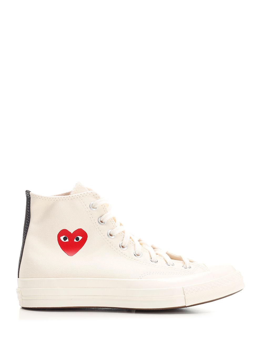 Comme Des Garcons Play Converse "Chuck Taylor All Star Sneakers - White | f3dfdcd68e69566677e02a106f50fbea11582a28