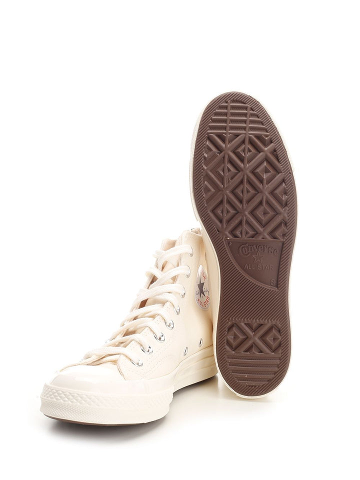 Comme Des Garcons Play Converse "Chuck Taylor All Star Sneakers - White | 16f9d2e12669086f8b4c6534e598a680285fc917