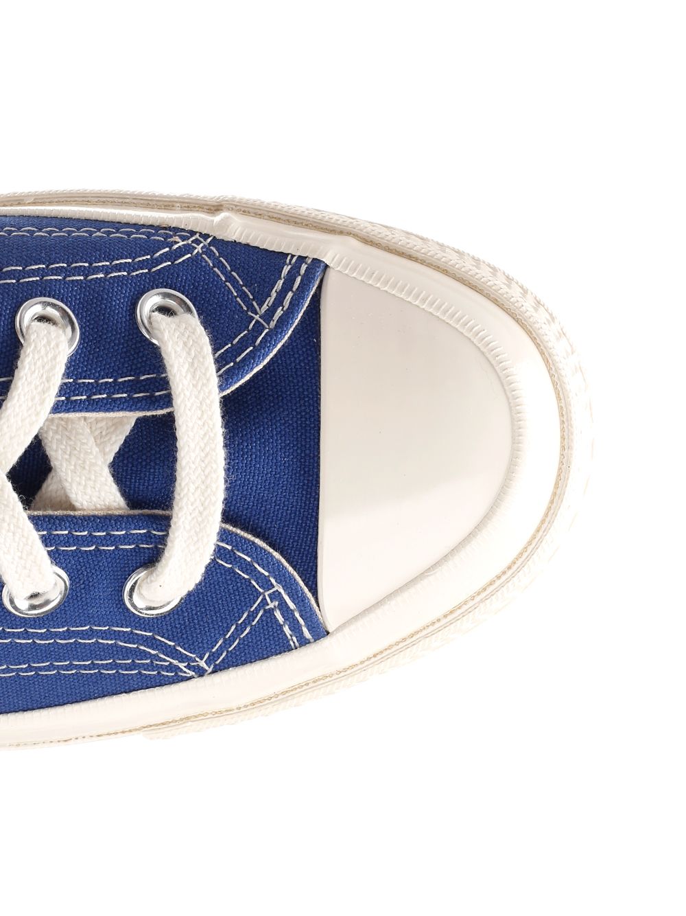 Comme Des Garcons Play Converse Low Top Chuck Taylor Knitwear - Blue | efe9f1007995d99cd8def8de5b0946a28d0ef7db