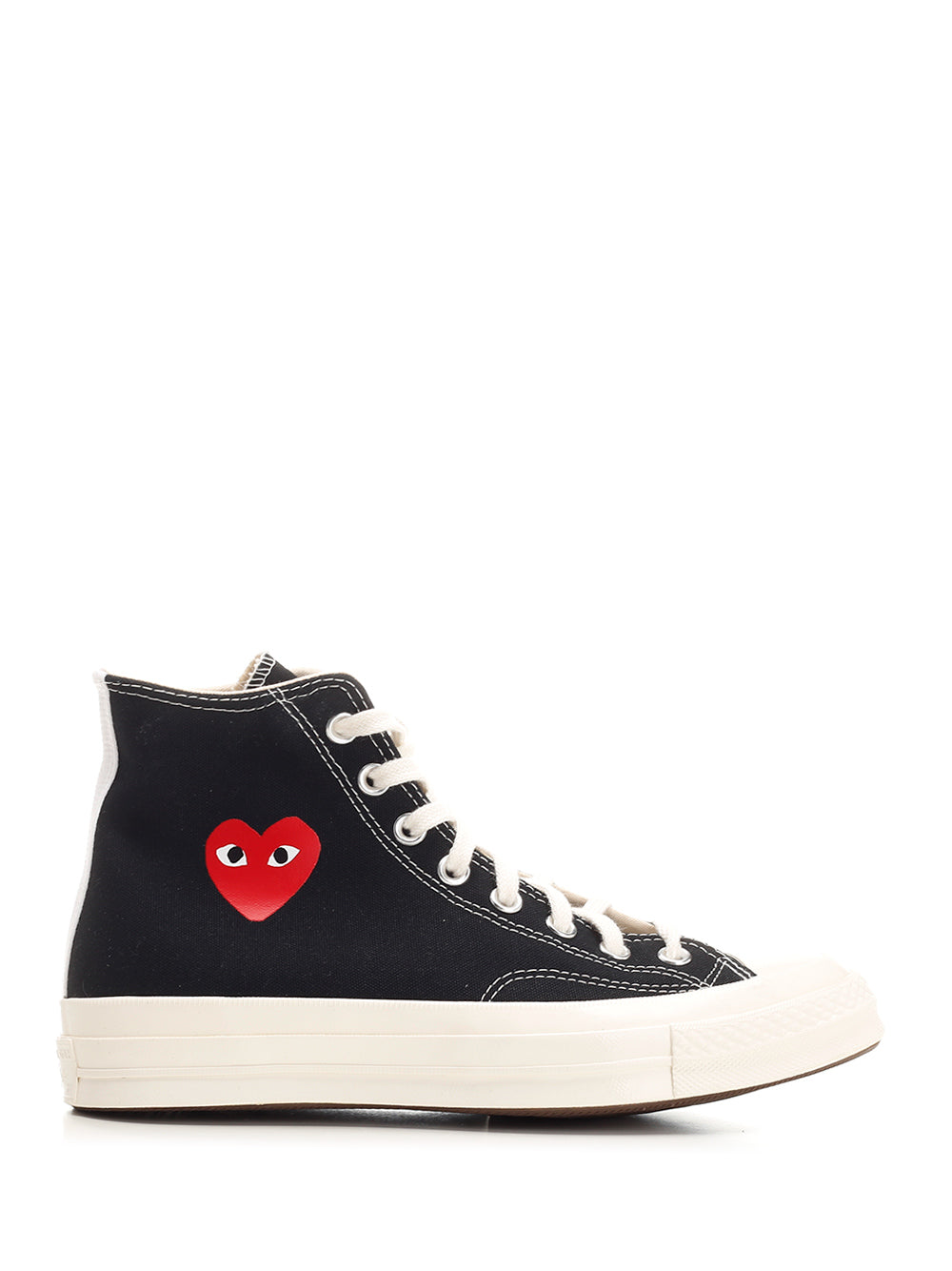 Comme Des Garcons Play Converse "Chuck Taylor All Star Sneakers - Black | 44c424bb649f73bdea4feb0a4c4354b10f596072