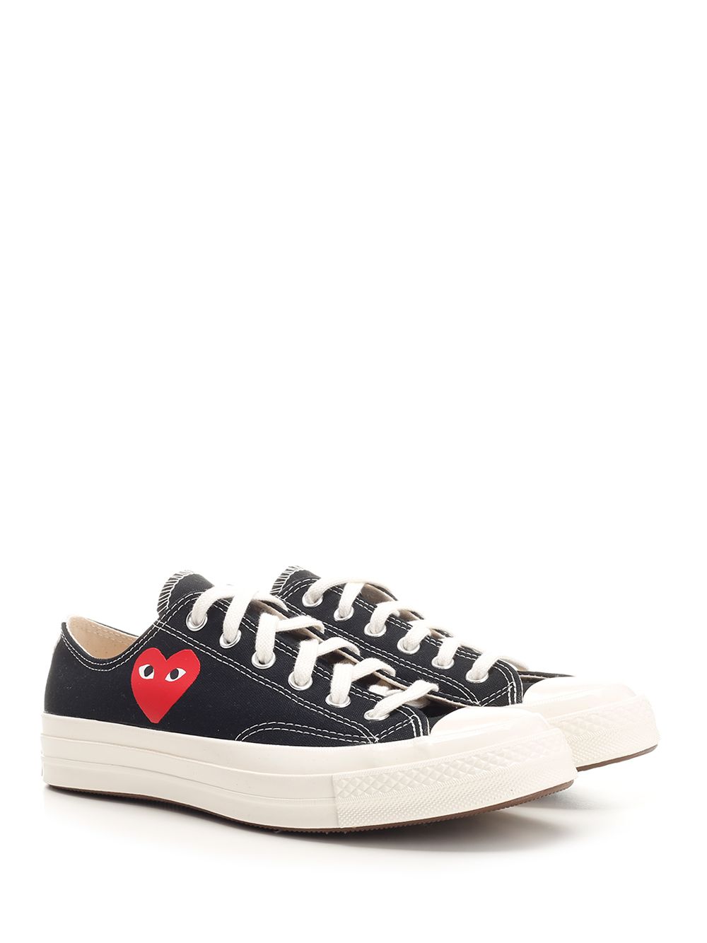 Comme Des Garcons Play Chuck Taylor All Star Sneakers - Black | 63d2b28d9db45201674979138c748584b1ecca3e