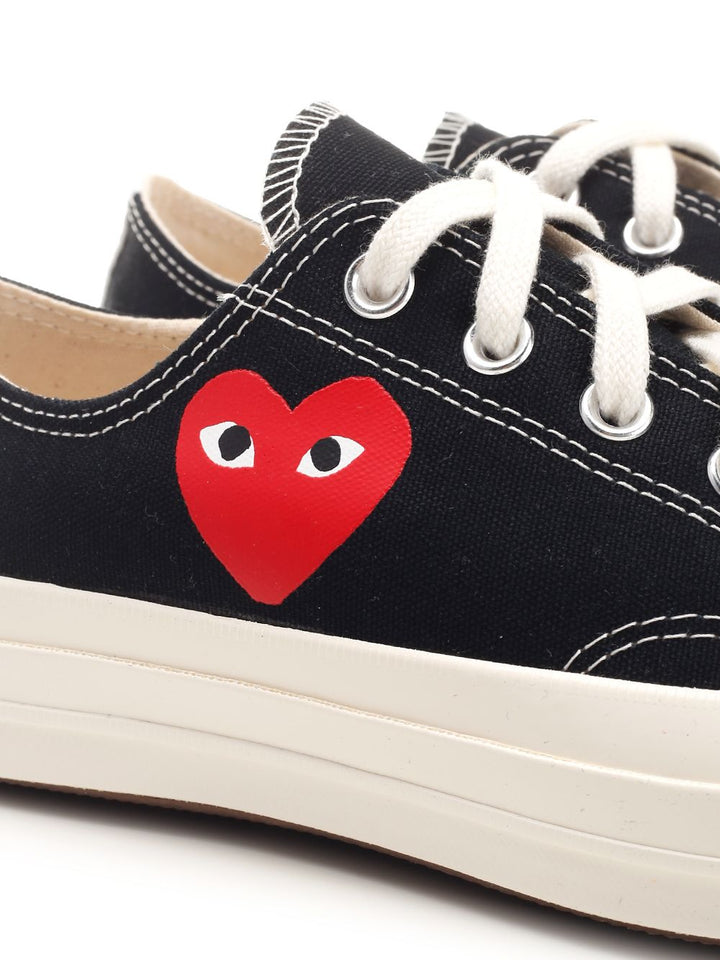 Comme Des Garcons Play Chuck Taylor All Star Sneakers - Black | ff2d6708de938c2863e8efb555f97a3523d925ed