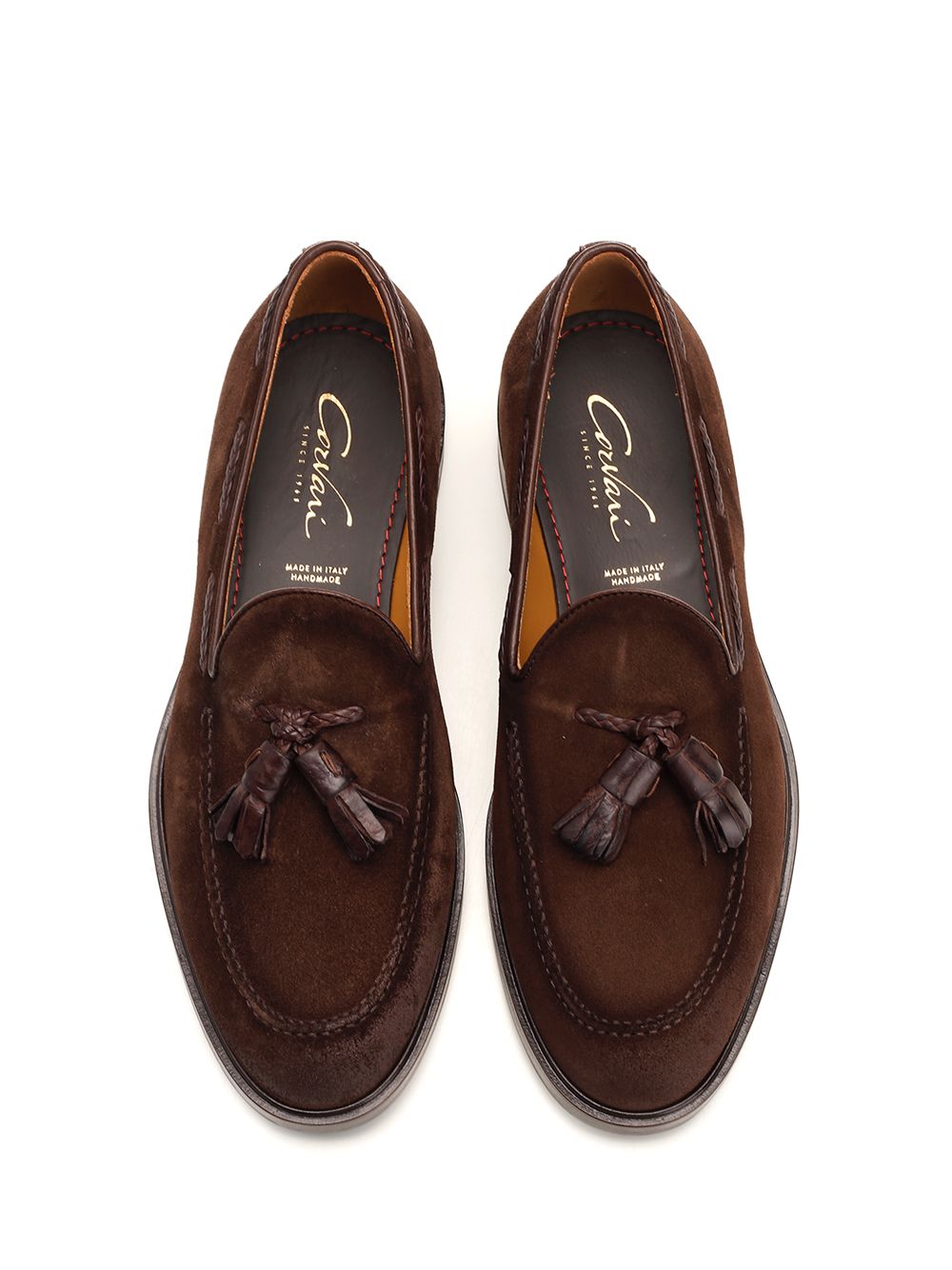 Corvari Suede Moccasin Loafers - Brown | b948710cf772c4d278b3c60c822f8a309d2d0d7e