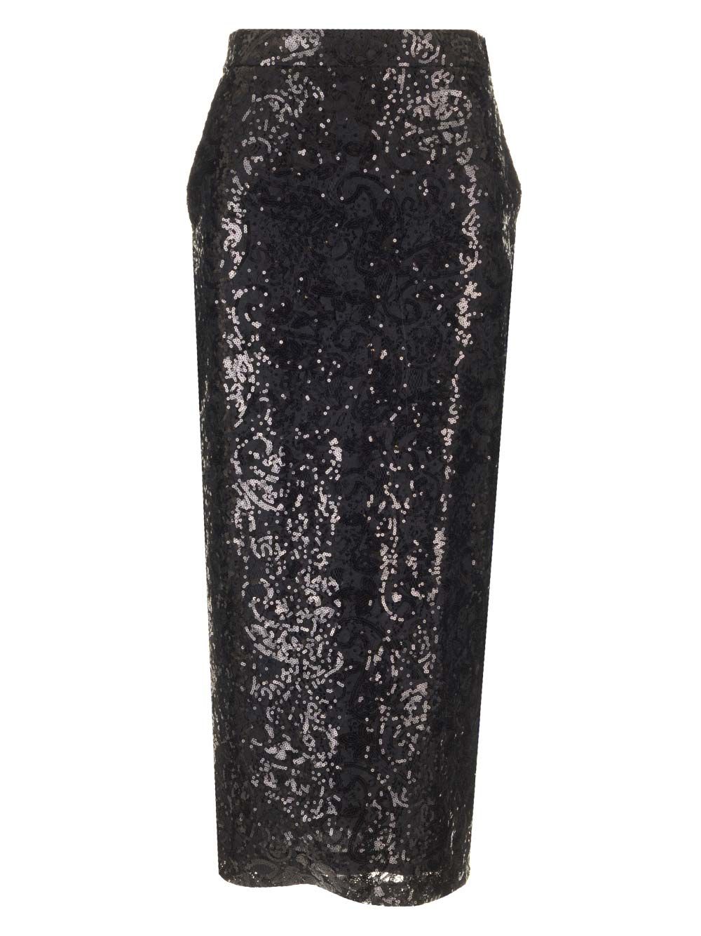 Al Duca D'Aosta Lace Midi Pencil Skirt Skirts - Black | c0fbe50891726d0a3169660f20ebbca7c1afcbce
