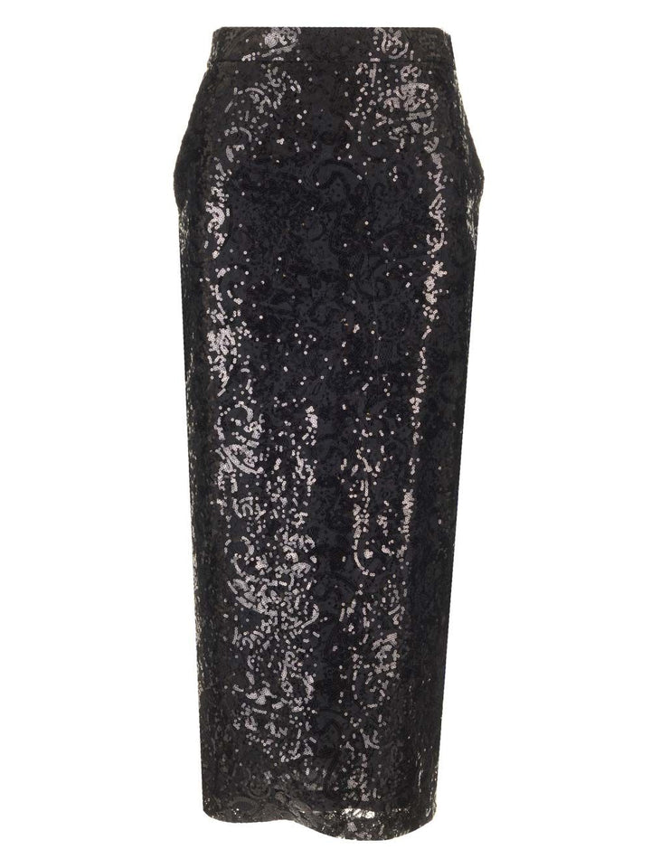Al Duca D'Aosta Lace Midi Pencil Skirt Skirts - Black | c0fbe50891726d0a3169660f20ebbca7c1afcbce