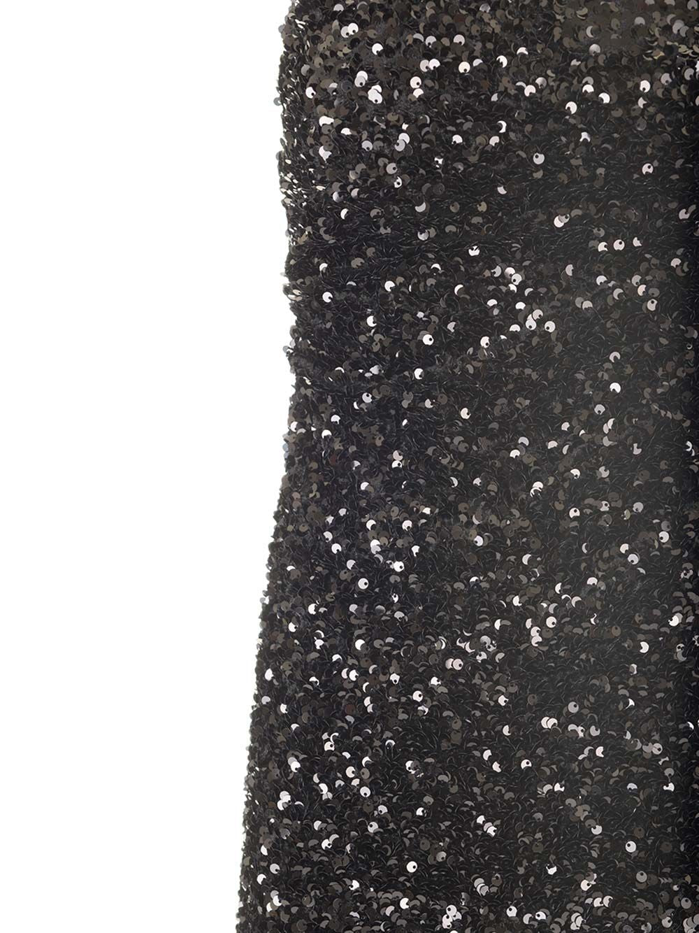 Al Duca D'Aosta Sequins Bustier Dress Dresses - Black | 2f670c1a7b2b8142edf4c15c77fb98bbeb0bac5a