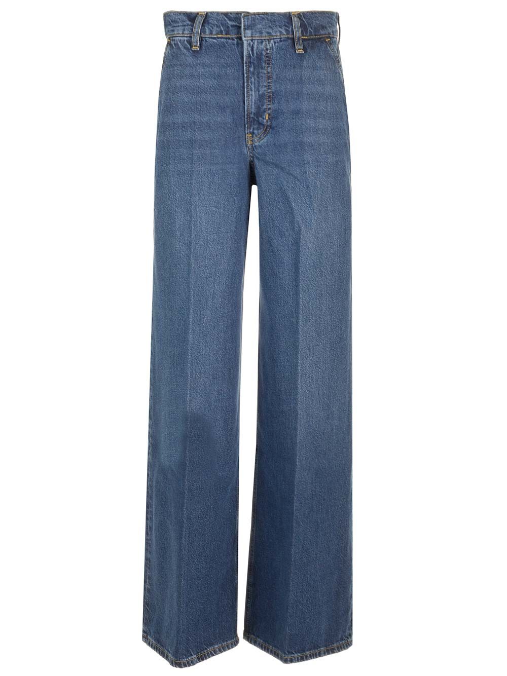 Frame Wide Leg Jeans - Blue | 3f005d0dbfc2adb034390bb12ae3305eda2739dc