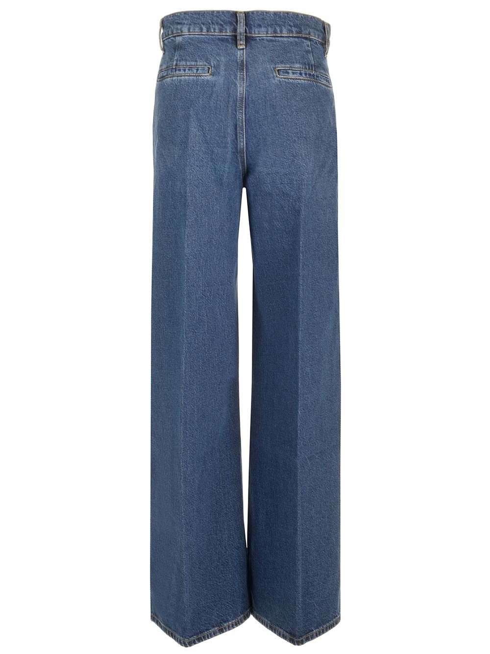 Frame Wide Leg Jeans - Blue | 30c94bc5f52dd7f2a7ae026347a678def8e25c07