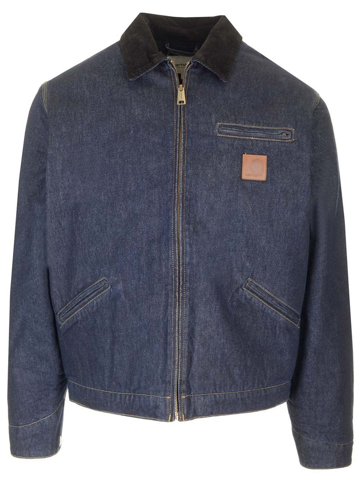 Carhartt Wip Detroit Jacket Jackets - Blue | f1588010a9388b8eb1d266043b792809afedf1ad