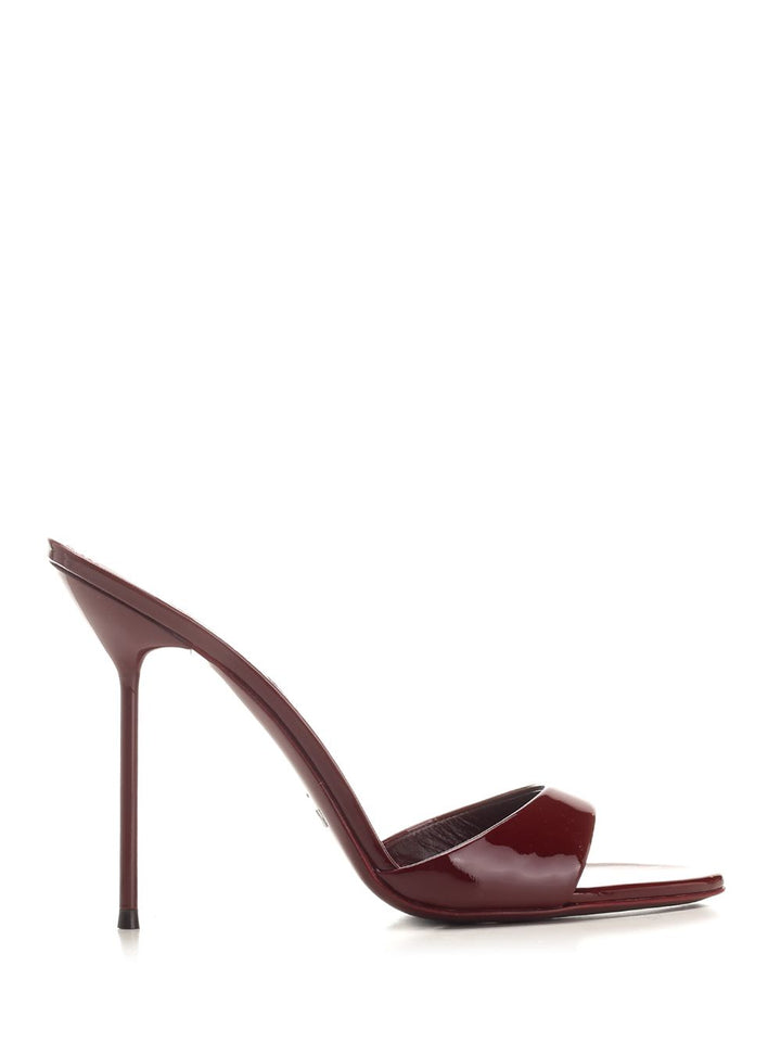 Paris Texas “Lidia” Mule Sandals - Bordeaux | b7f4284fa803d0b22ce71cbffbe0d7e8e67a99c7