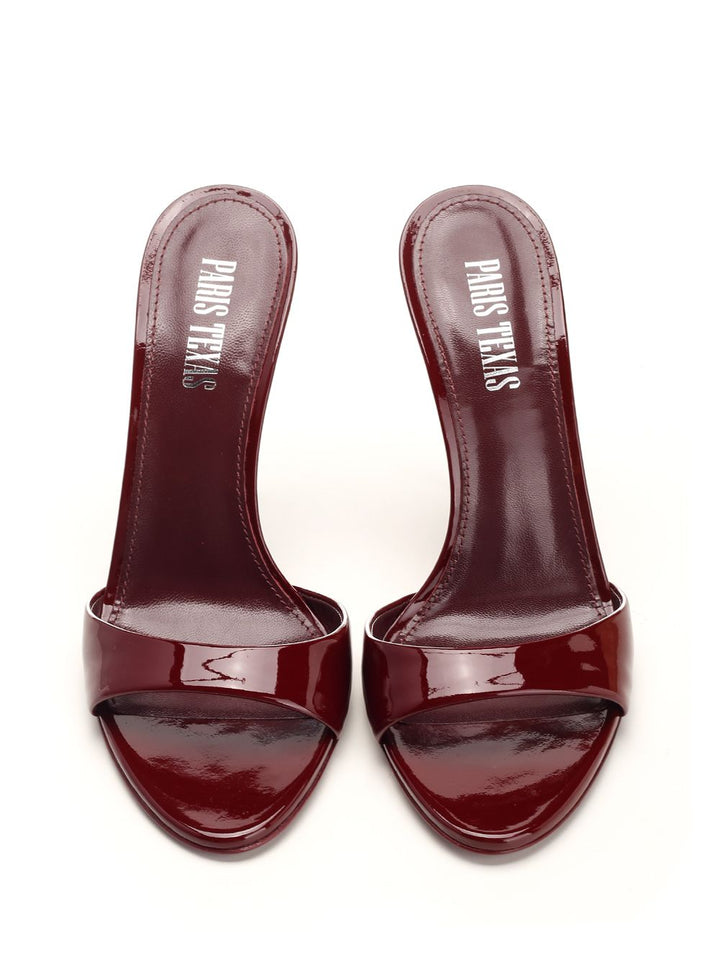 Paris Texas “Lidia” Mule Sandals - Bordeaux | bc2910e69ef6bed4abf2a61c62db3dcc66ba28fc