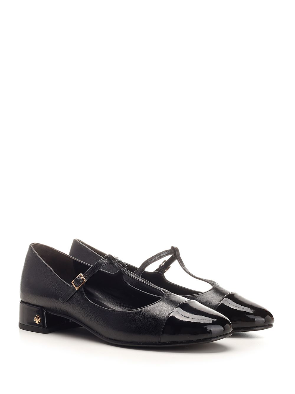 Tory Burch T-Strap Ballet Flats Pumps - Black | be0382af2881063117ff3c65e285b88ba2494b4b