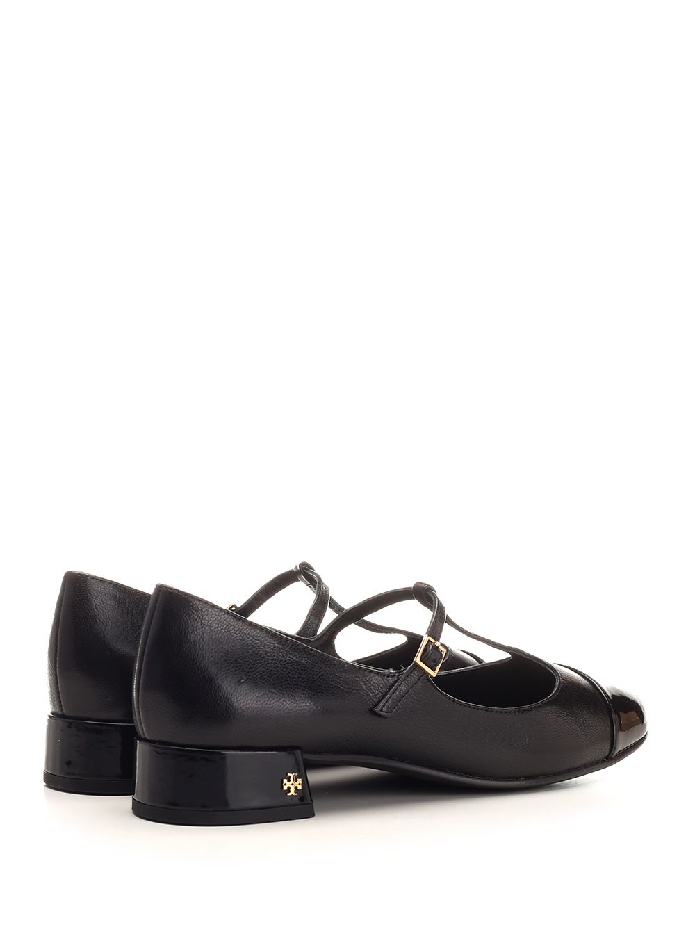 Tory Burch T-Strap Ballet Flats Pumps - Black | 469cc96ee062bb8ce67256a33c922da7cd7718b4
