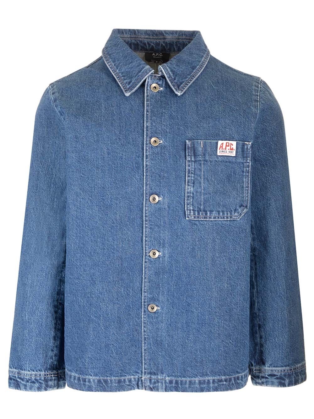 A.P.C. Ralph Jackets - Blue | 0fb3af986cb7bb88329ce838fa88c893545b14c8