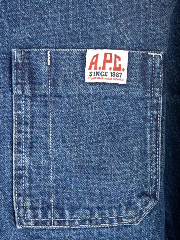 A.P.C. Ralph Jackets - Blue | 34047fe44d716ac1c8e178a0c9d9101a5c0541a6