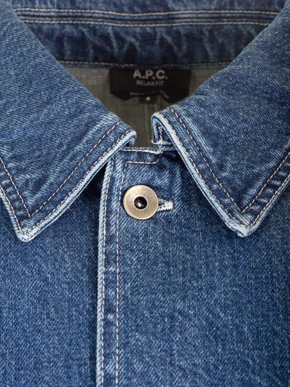 A.P.C. Ralph Jackets - Blue | 28aad98278ccff7c73c8d8a159f5fd0eb2576a8b