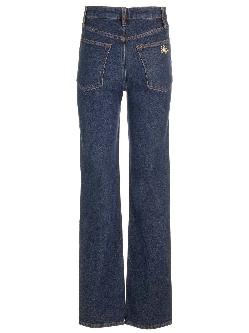 Frame X Ritz The Ritz Ruler Jeans - Blue | e65f9106f46493b0f235bd32c05019522500b6cd