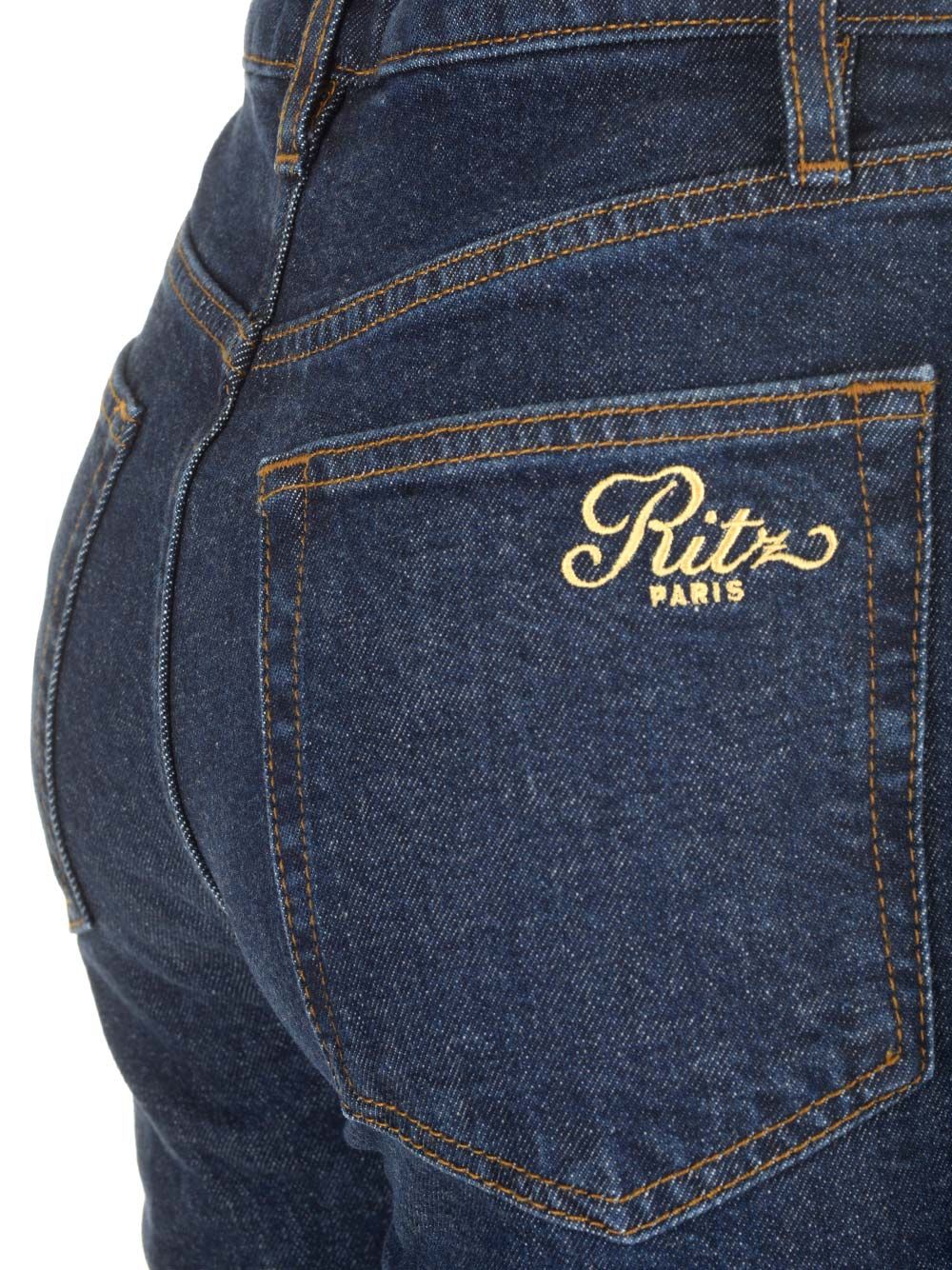 Frame X Ritz The Ritz Ruler Jeans - Blue | 0b8c0e7d6200ef71c39c1d0509133ed09b8341c7