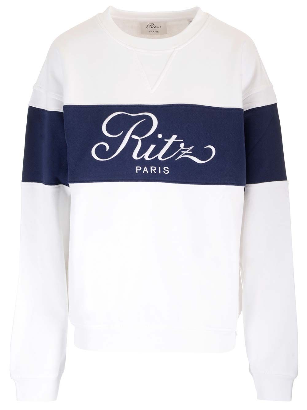 Frame X Ritz Unisex Sweatshirt Sweatshirts - White | a272b1cac91bd837dc651bf8a0a7c764af929e36