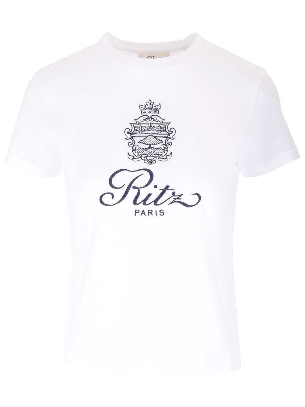 Frame X Ritz Slim Fit Top T-Shirt - White | 1e1576d44be1bb03158cb56984dd2df76e16bb1f