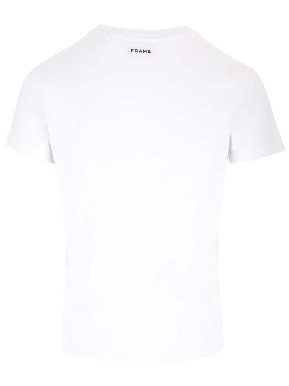 Frame X Ritz Slim Fit Top T-Shirt - White | f7ddb4e913a357d8a517c55d4b2b00cd2c7aa256