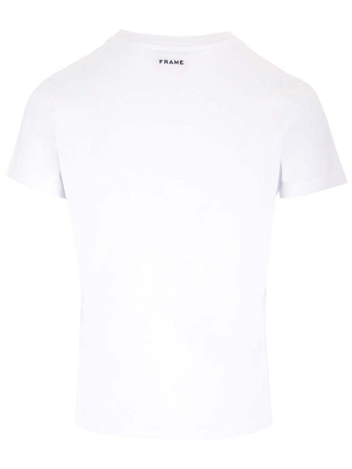 Frame X Ritz Slim Fit Top T-Shirt - White | f7ddb4e913a357d8a517c55d4b2b00cd2c7aa256