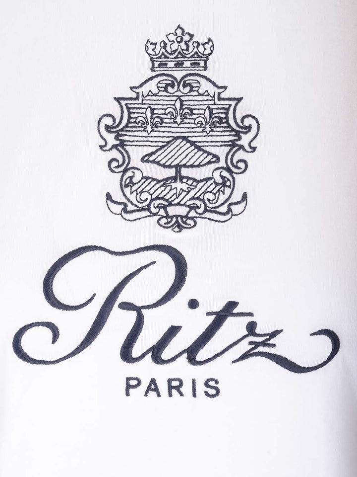 Frame X Ritz Slim Fit Top T-Shirt - White | 4c57b27d4f316373e17b4e2a209acddc4e9715df