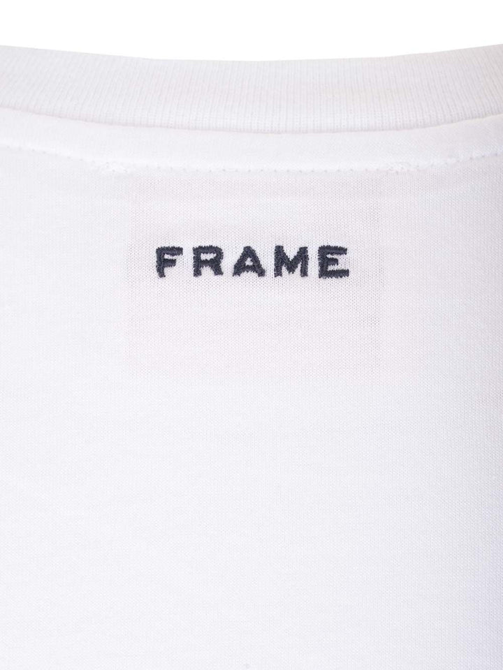 Frame X Ritz Slim Fit Top T-Shirt - White | 065b62762cb7002f81210249780799c2610bef03