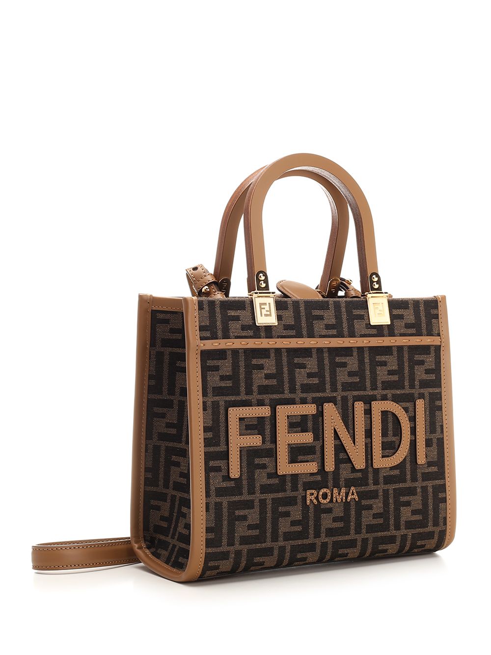 Fendi Sunshine Handbags - Brown | 7d8342a1db8bacf1b04720f3f4aaa92fb42005ea