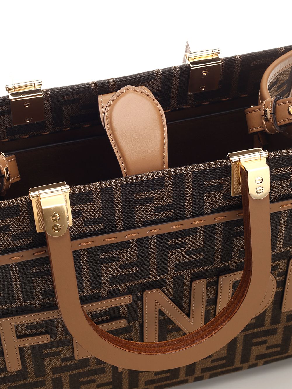 Fendi Sunshine Handbags - Brown | 41d7713b2b5dfb6c3e5d6bc1cf42e6e0ae695c50