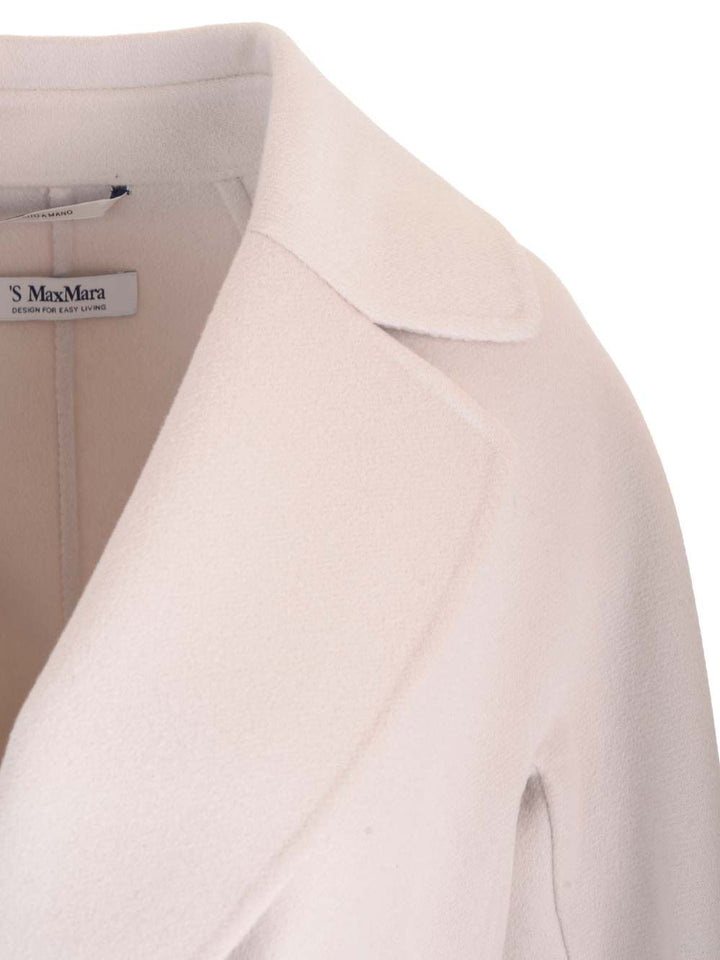'S Max Mara Elisa Coats - White | e3b5f4c0443930c3d7958625e38f3ab915348454