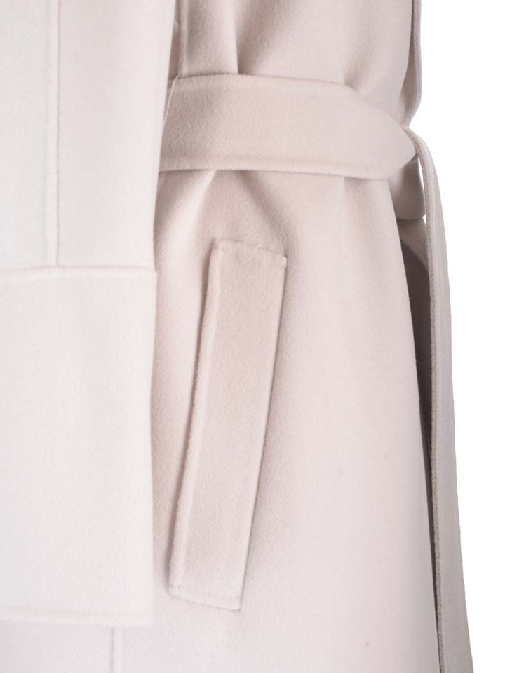 'S Max Mara Elisa Coats - White | eb9312853be590de107ec676ceafb82dd6b7d053