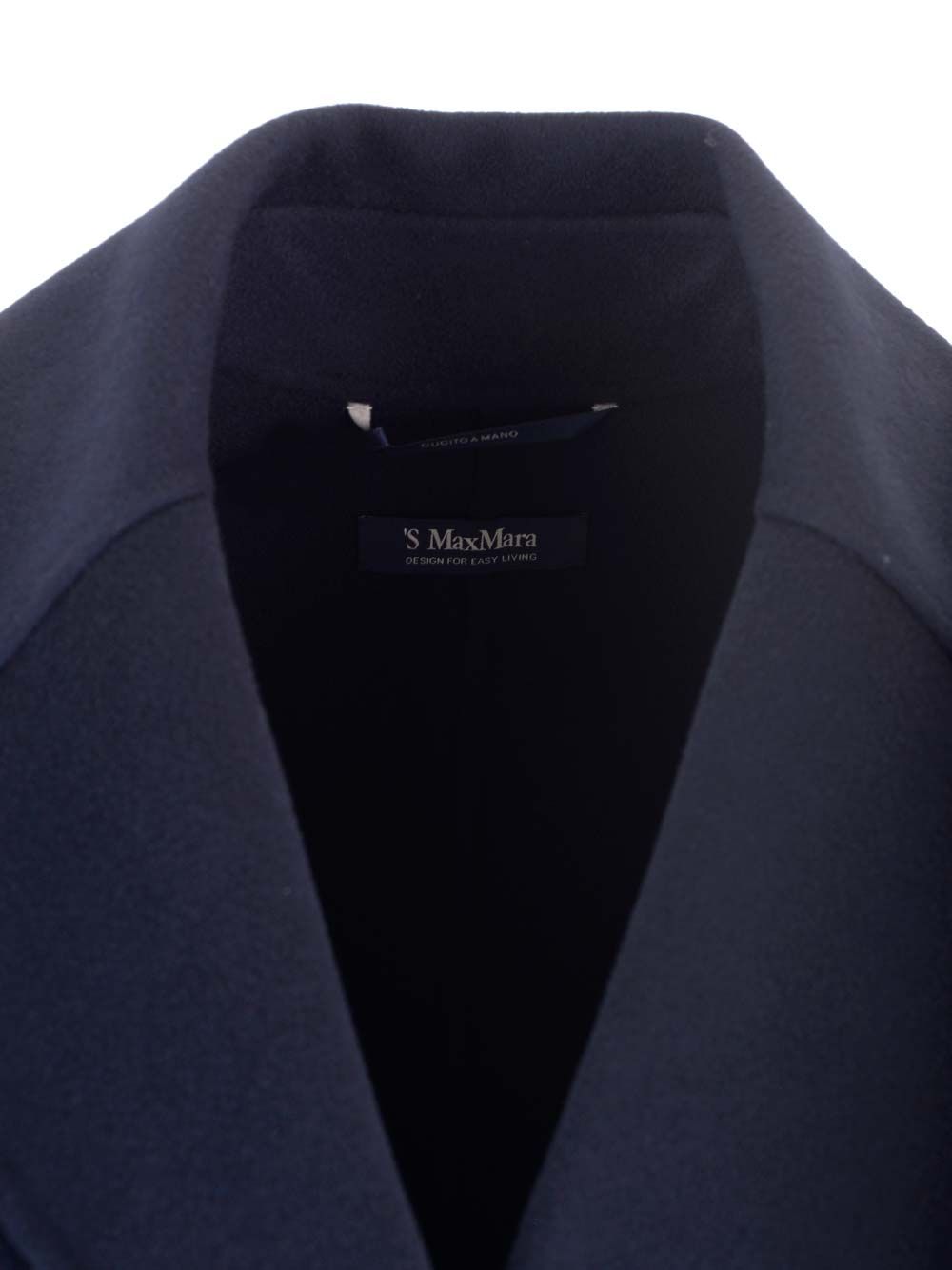 'S Max Mara Long Wrap Coat Coats - Blue | 2655bde31e5c7e88e4806ec36464236985e112e0