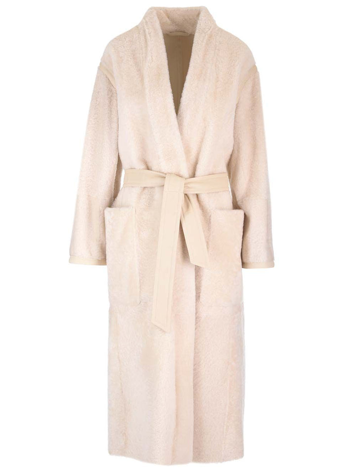 Max Mara Glassa Coats - White | 1fd24babc0858769bf93b83c0c3fc266f66f5519
