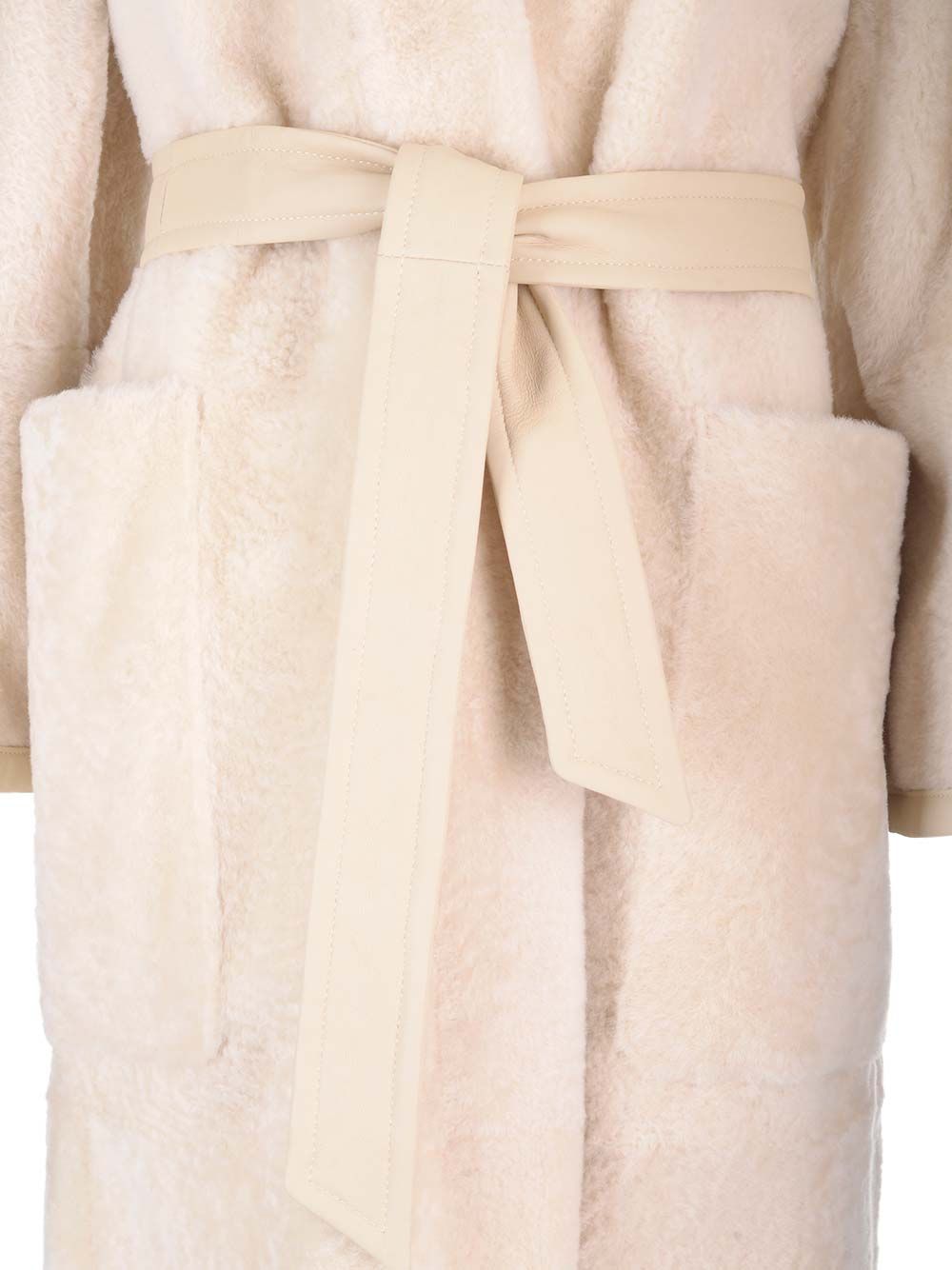 Max Mara Glassa Coats - White | 6ad86196514754c92412b1fcf59a8b8159cd1d68