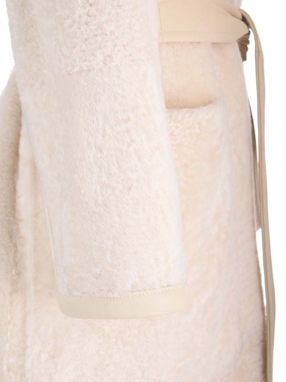 Max Mara Glassa Coats - White | 6f90bdb78e12895e6bef0f3b2709f792aa6fbf4f