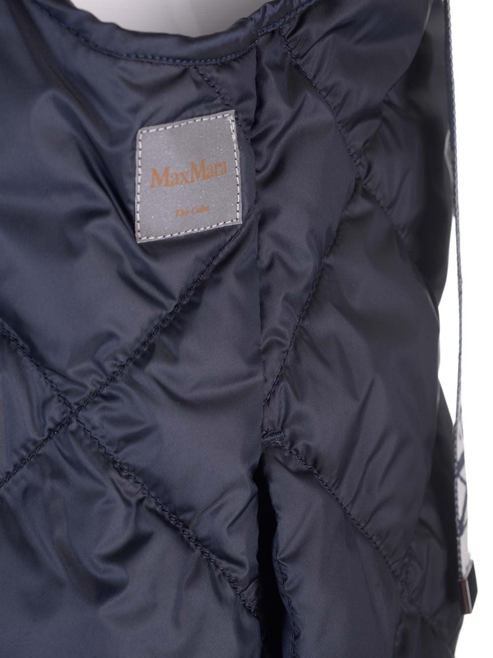 Max Mara The Cube Down Padded Vest Jackets - Blue | 4b60690d28c1c761b008ef7535b93f4bf5816441