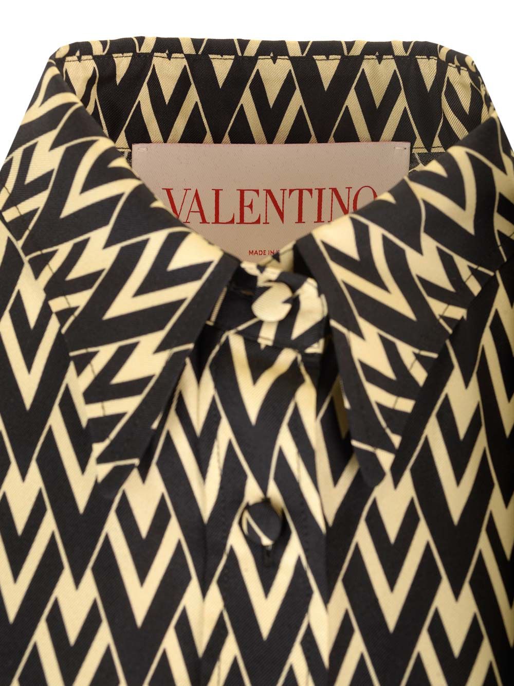 Valentino Garavani Toute La V Twill Shirt Shirts - Multicolor | 5bb1a4275a7e676dbfef42f168167e39e2256f61