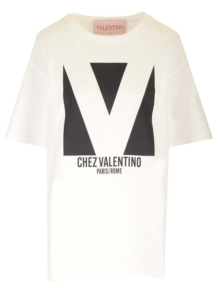 Valentino Garavani Chez Valentino T-Shirt - White | 22d2cf2f43dbe28b39d5625fa25f4e0bc581f169