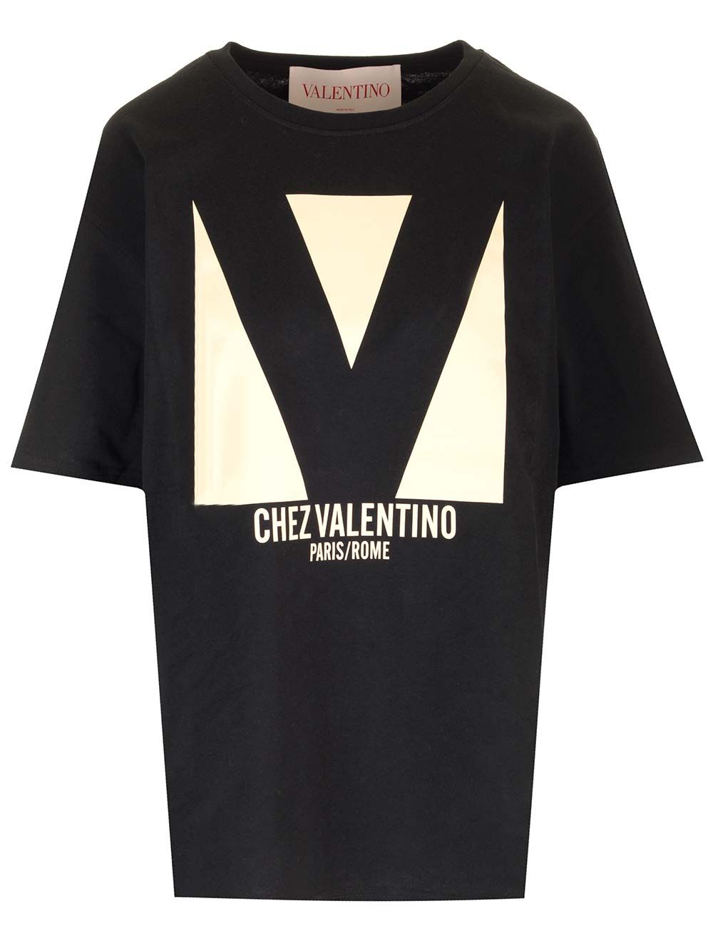 Valentino Garavani Chez Valentino T-Shirt - Black | ff7e0947ee820c2d2c496f80a4b3f2fd774329c3