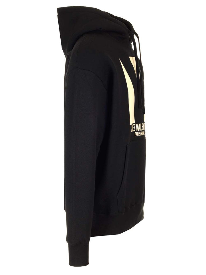 Valentino Garavani Chez Valentino Sweatshirts - Black | 0fb639d02013f6eb26d4679584d47f47411cf92c